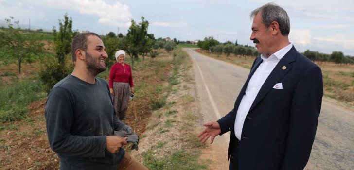 MİLLETVEKİLİ TİN: HER KOŞULDA ÜRETİCİMİZİN YANINDAYIZ!