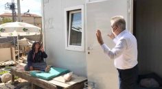 CHP’Lİ VEKİL SANCAR: 13 AYDIR KONTEYNERDE YAŞIYORLAR!