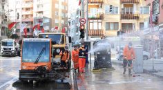 DENİZLİ’NİN 4 BİR YANI DEZENFEKTE EDİLİYOR