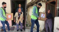 KIZILAY SOKAĞA ÇIKAMAYANLARIN YANINDA