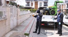 MERKEZEFENDİ BAŞTAN AŞAĞI DEZENFEKTE EDİLİYOR