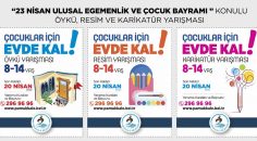PAMUKKALE’DEN EVDE KALAN ÇOCUKLARA ÖZEL YARIŞMA