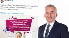 BÜYÜKŞEHİR ÖĞRENİM YARDIMLARINDA KESİNTİ YOK