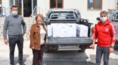 BOZKURT’TA YARDIM ÇALIŞMALARI HIZ KESMEDİ