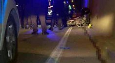 DUVARA ÇARPAN MOTOSİKLET SÜRÜCÜSÜ ÖLDÜ