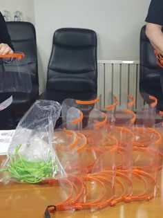 COVİD 19 MÜCADELESİNE 3 BOYUTLU DESTEK