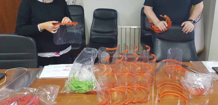 COVİD 19 MÜCADELESİNE 3 BOYUTLU DESTEK