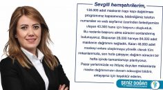 MERKEZEFENDİ 28 BİN HANEYE MASKE ULAŞTIRDI