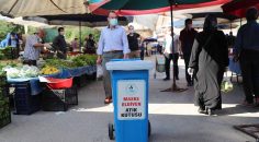 PAMUKKALE’DEN MASKE VE ELDİVENLER İÇİN ÖZEL ATIK KUTUSU