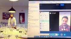 DENEYİMLİ ŞEF’TEN ÖĞRENCİLERLE SANALDA SÖYLEŞİ