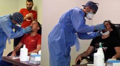 DENİZLİSPOR KOVİD-19 TESTİNDEN GEÇTİ