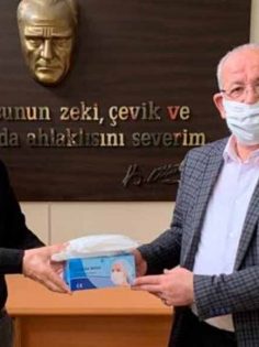 AMATÖRLERE MASKE DESTEĞİ