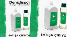 DENİZLİSPOR KOLONYA VE DEZENFEKTAN İŞİNE GİRDİ