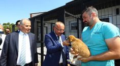 VALİ ATİK VE BAŞKAN ZOLAN’DAN SEVİMLİ DOSTLARA ZİYARET