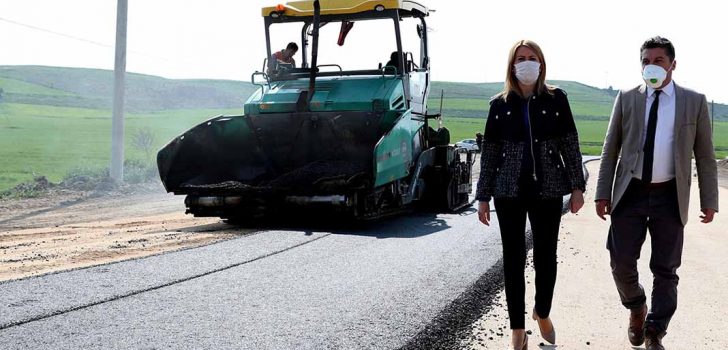 MERKEZEFENDİ’DE 86 BİN METREKARE ASFALT DÖKÜLDÜ