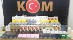 KAÇAK PARFÜM YAKALANDI