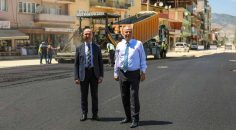 SARAYKÖY SICAK ASFALTLA BULUŞUYOR