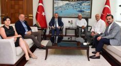 DSO YÖNETİMİ, VALİ ATİK’İ ZİYARET ETTİ