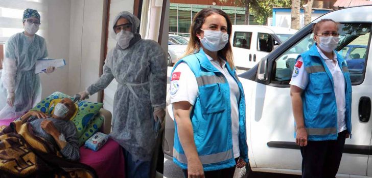 SAĞLIK EKİPLERİNDEN 5 BİN 451 EVE ZİYARET
