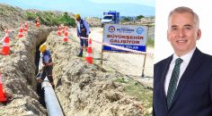 BÜYÜKŞEHİR’DEN 6 MAHALLE İÇİN SU DEPOSU