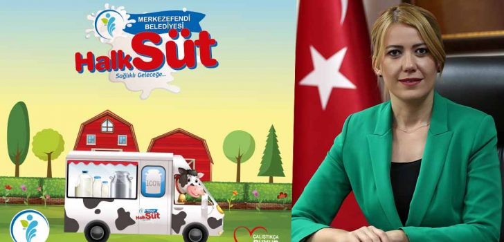 HALK SÜT DAĞITIMINA KALDIĞI YERDEN DEVAM EDİYOR