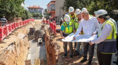 MERKEZEFENDİ MAHALLESİ MODERN ALT YAPIYA KAVUŞUYOR