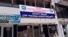 AMATÖRLERE YENİ BİNA