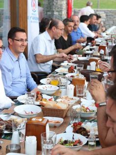 BÜYÜKŞEHİR, BASIN ÇALIŞANLARINI AĞIRLADI