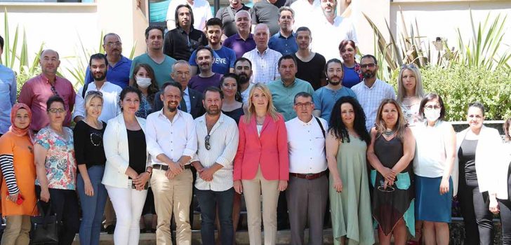 BAŞKAN DOĞAN GAZETECİLERLE BİRARAYA GELDİ