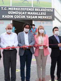 GÜMÜŞÇAY KADIN ÇOCUK YAŞAM MERKEZİ AÇILDI