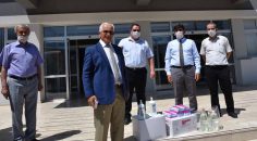 SINAV İÇİN MASKE DEZENFEKTANLAR İLÇELERE GİTTİ