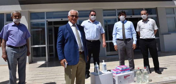 SINAV İÇİN MASKE DEZENFEKTANLAR İLÇELERE GİTTİ