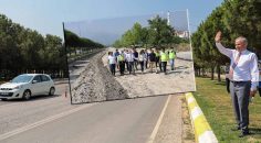 ALİ MARIM BULVARI YENİLENİYOR