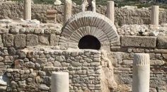 TRİPOLİS’DE ANITSAL ÇEŞME GÜN YÜZÜNE ÇIKARTILDI