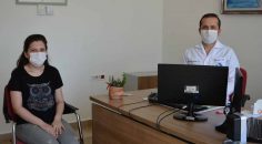 ŞİŞLİK ŞİKAYETİYLE GELEN HASTADAN 25 CM’LİK KİST ÇIKTI