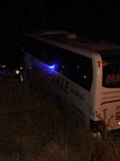 OTOBÜS KAZA YAPTI: ÇOK SAYIDA YARALI VAR