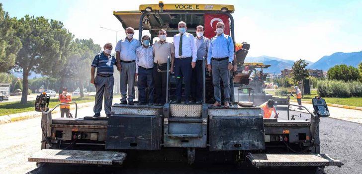 ALİ MARIM BULVARI YENİ YÜZÜNE KAVUŞUYOR