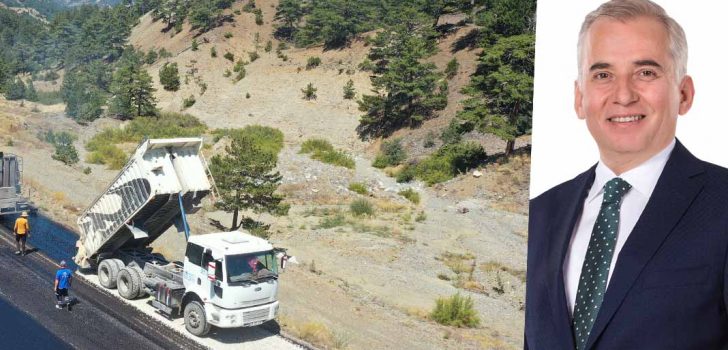 YEŞİLOVA-SÖĞÜT YOLU TAMAMLANIYOR