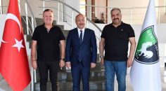 DENİZLİSPOR’A KARDEŞ KULÜP ZİYARETİ