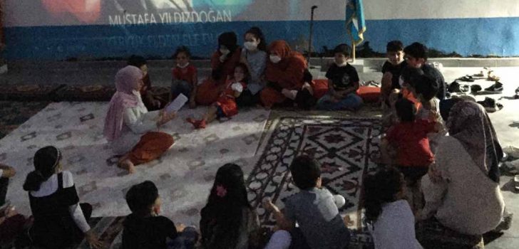 TÜRKMEN MİNİKLER SİNEMAYLA TANIŞMAYA DEVAM EDİYOR