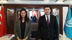 ÖZCAN’DAN YILDIRIM’A HAYIRLI OLSUN ZİYARETİ