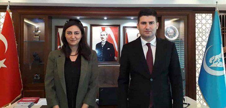 ÖZCAN’DAN YILDIRIM’A HAYIRLI OLSUN ZİYARETİ