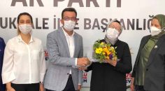 AK PARTİ KADIN KOLLARI’NDA NÖBET DEĞİŞİMİ