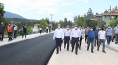 BÜYÜKŞEHİR’DEN ACIPAYAM’A ASFALT SEFERBERLİĞİ