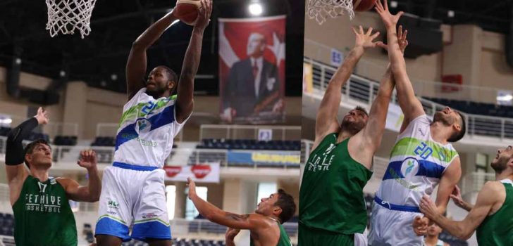 EGE DERBİSİNDE ZAFER MERKEZEFENDİ BASKET’İN