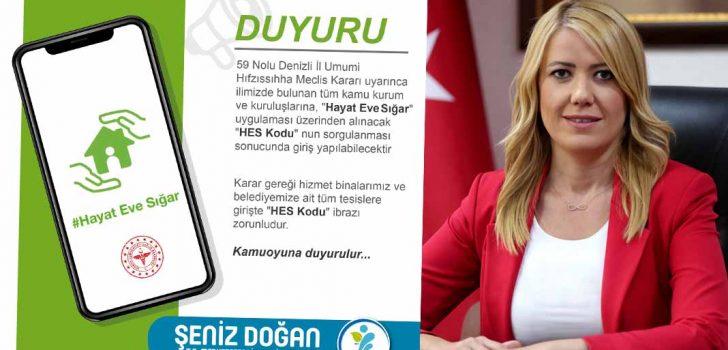 MERKEZEFENDİ BELEDİYESİ’NDE HES KODU UYGULAMASI