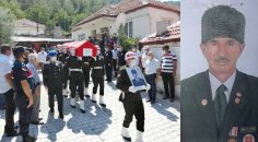 KIBRIS GAZİSİ SON YOLCULUĞUNA UĞURLANDI