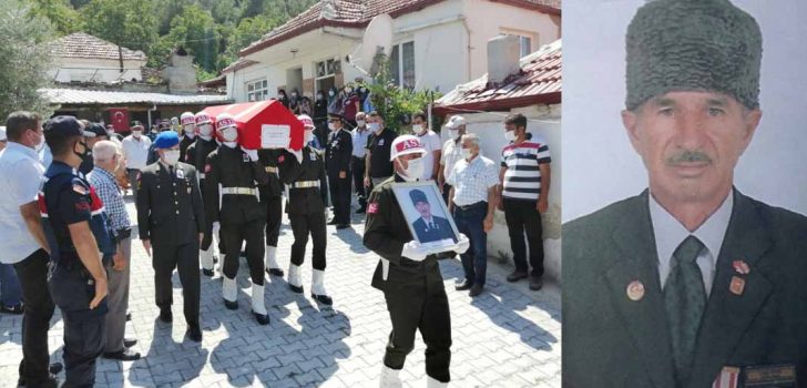 KIBRIS GAZİSİ SON YOLCULUĞUNA UĞURLANDI