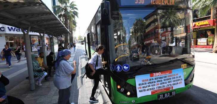 OTOBÜSLER KPSS’YE GİRECEKLERE ÜCRETSİZ