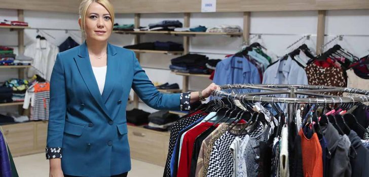 ‘MERKEZ ELİ KIYAFET MAĞAZASI’ FAALİYETE BAŞLADI